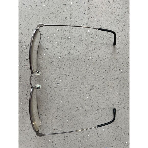 Flexon by Marchon Eyeglasses Frames ONLY 646 Gunmetal Metal Full Rim 56-18-140 - Picture 2 of 16